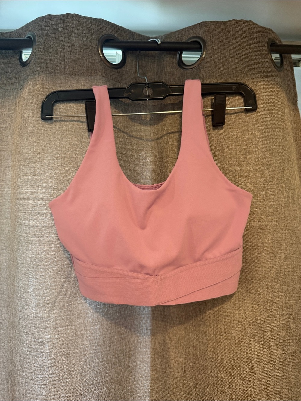 Kyodan Women’s Mauve Scoop Neck Crop Bralette